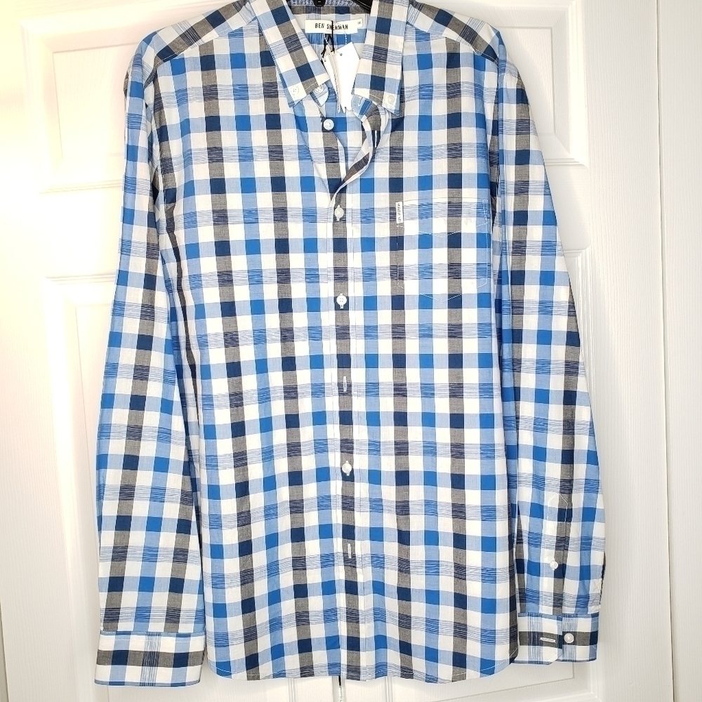 NWT MENS Ben Sherman button down shirt